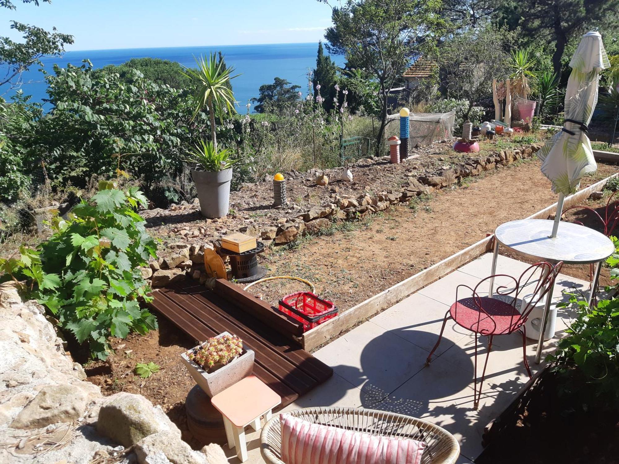 Haut De Villa Au Mont St Clair Vue Exceptionnelle Mer Et Foret Terrasses, Piscine, Petanque, Solarium Prives Sete Luaran gambar